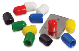 12 Colored Caps