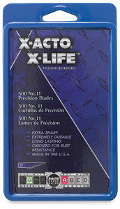 #11, Bulk Pack of 500 Blades, Carbonized Steel