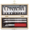 Excel Wood Box Knife Set