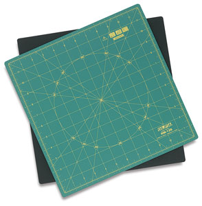 Square Rotating Mat,  12" × 12" 