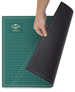 Cutting Mat, Green/Black
