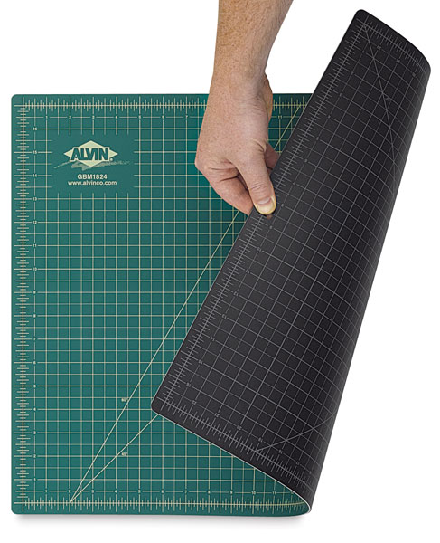 Cutting Mat, Green/Black