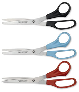 Pkg of 3, 8", Straight