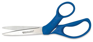 Blue, 8", Bent