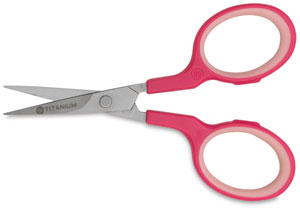 Titanium Bonded Craft Scissors, 4" Straight