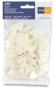   Legato Paper Photo Corners