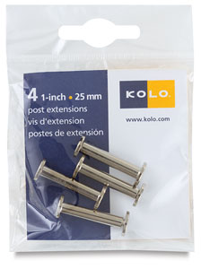 Nickel-Plated Brace Replacement Posts, 1", Pkg of 4 Nickel-Plated Brace Replacement Posts, 1", Pkg of 4
