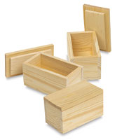 Wooden Box with Lid
