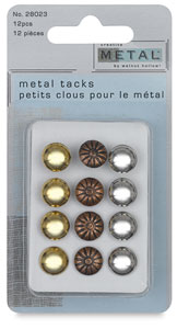 Metal Tacks, Package of 12