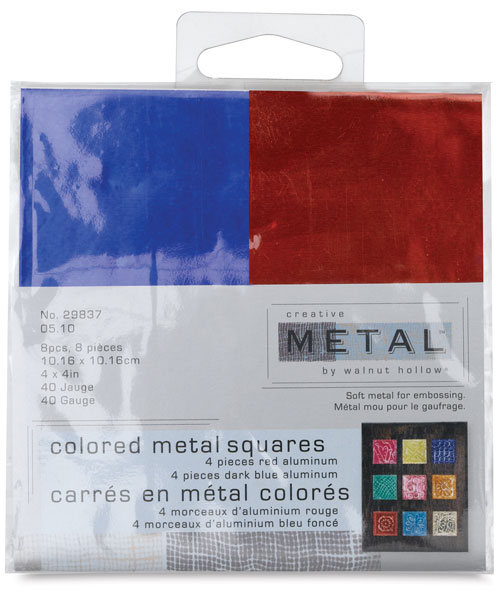 Creative Metal Dual Pack, Red/Dark Blue