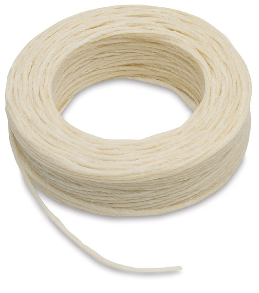 Waxed Linen Cord, Natural