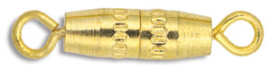 Small Barrel Clasp with Loop