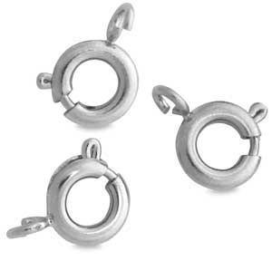 Spring Ring, Silver Finish