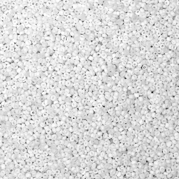 White Indian Seed Beads
