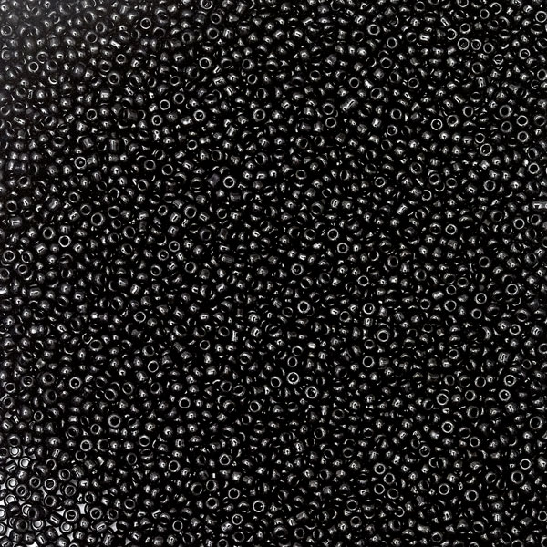 Black Indian Seed Beads