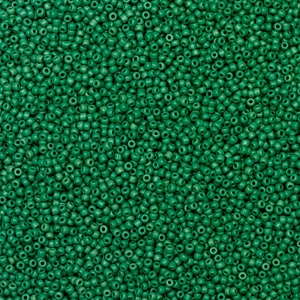 Green Indian Seed Beads
