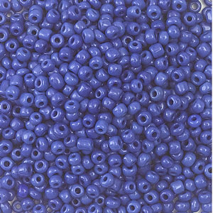 Opaque Glass E Beads, Blue