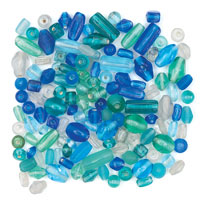 Glass Bead Mixed Shapes
