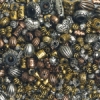 Assorted Metallized Beads