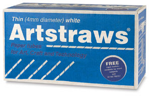 Artstraws, White