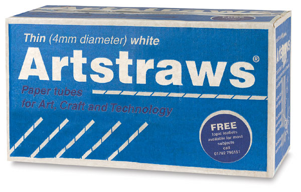 Artstraws, White