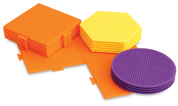 Large Basic Shapes Pegboard Assortment