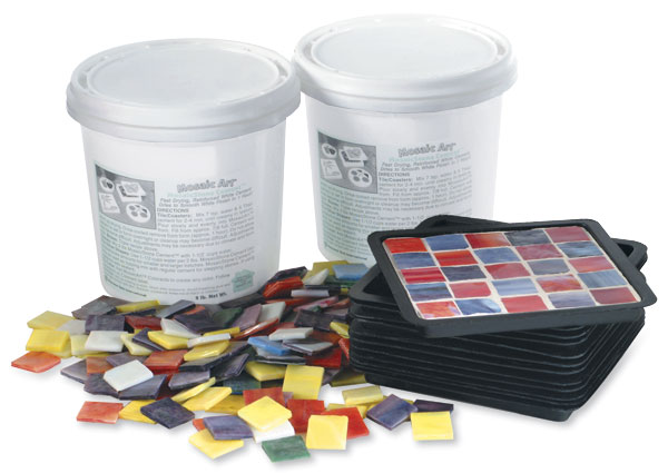 Mosaic Coaster Kit, Square