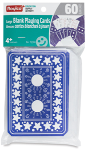 Large Blank Playing Cards