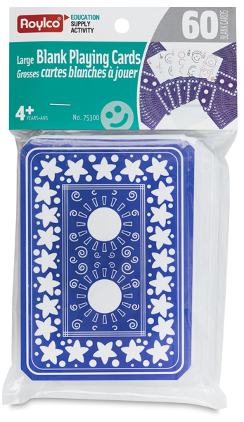 Large Blank Playing Cards