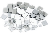 Mosaic Square Mirror Tiles