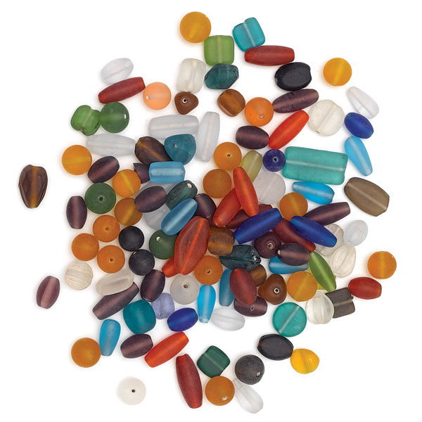 Matte Glass Bead Mix