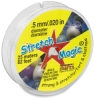 Stretch Magic Jewelry Cord, Clear, 0.5 mm
