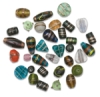 Gold Stone Glass Bead Assortments