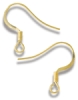Gold Fish Hook, Pkg of 6