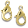 Gold Lobster Claw, Pkg of 2 Gold Lobster Claw, Pkg of 2