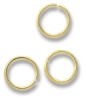 Gold Jump Ring, Pkg of 16