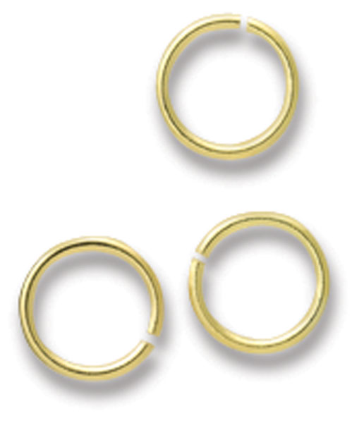 Gold Jump Ring, Pkg of 16