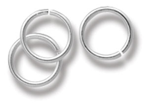 Platinum Jump Ring, Pkg of 16