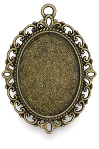 Brass Oval, Front