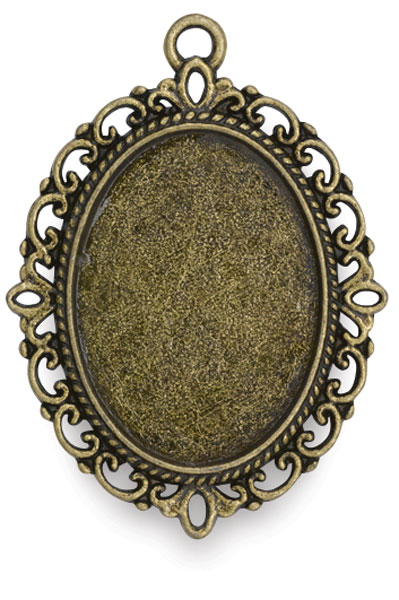 Brass Oval, Front