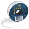 Satin Jewelry Cord, White