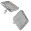 Square Metal Earrings