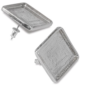 Square Metal Earrings