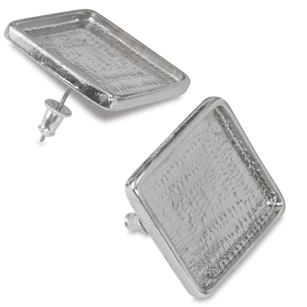 Square Metal Earrings
