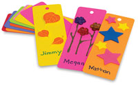 Hygloss Rainbow Brights Bookmarks