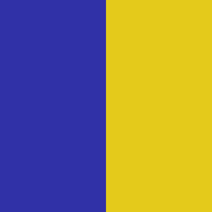 Royal Blue / Goldenrod