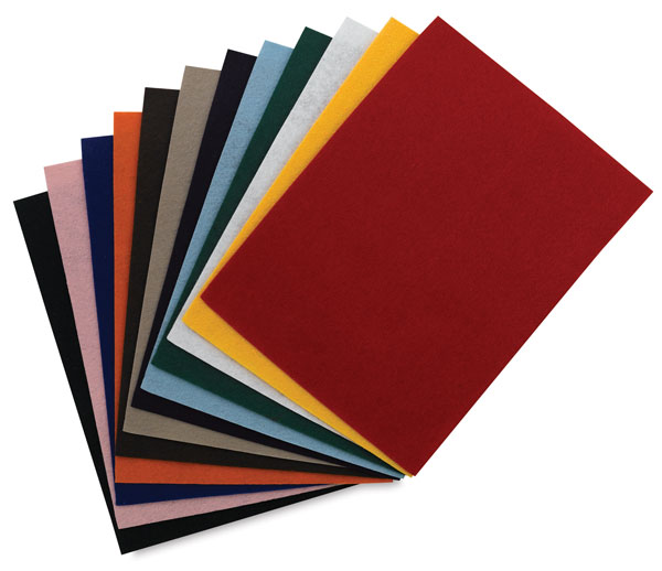 Felt Sheet Assortment of 12