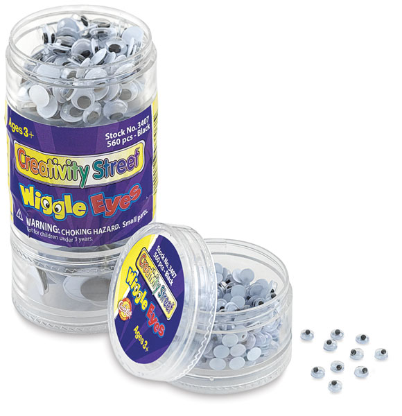 Wiggle Eyes Stack Pack