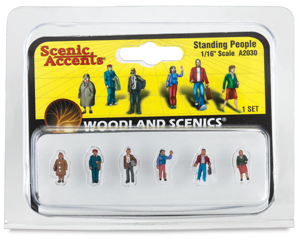 Scale People Standing, 1/16"