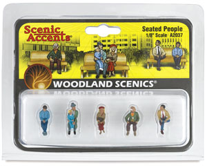 Scale People Seated, 1/8"